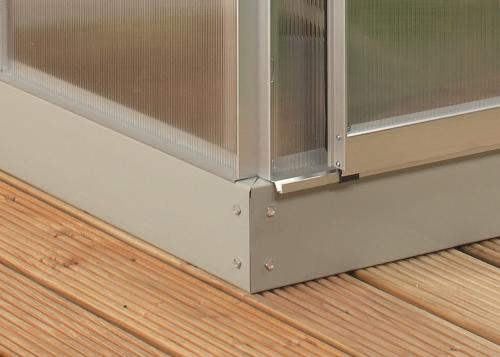 skleník VITAVIA VENUS 5000 PC 4 mm strieborný