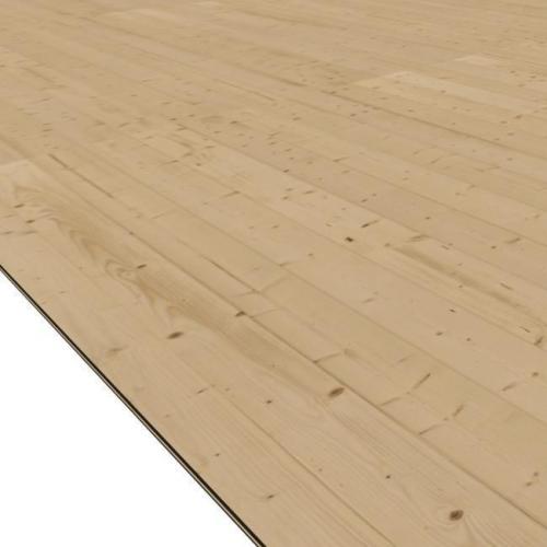 dřevěná podlaha KARIBU 4,00 x 3,10 m (45011)