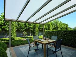 hliníková pergola SKYLUX CLIMALUX 6,0 x 3,5 m antracit + opál PC