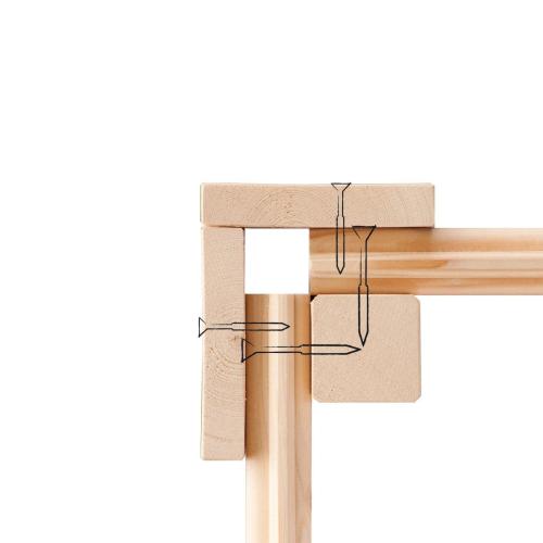dřevěný domek KARIBU NORTHEIM 5 + přístavek 330 cm včetně zadní stěny (9276) terragrau