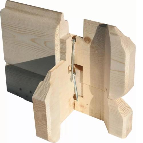 dřevěný domek KARIBU TRITTAU 6 (91500) natur