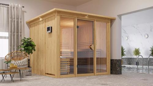 finská sauna KARIBU ASKJA (35237)