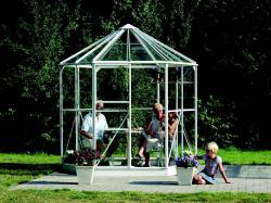 zahradní pavilon VITAVIA HERA 4500 stříbrný - V195