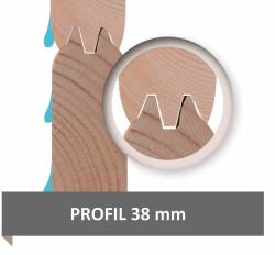 finská sauna KARIBU ARES 2 (266) antracit / antracit