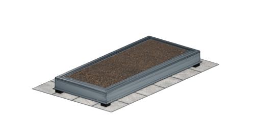 vyvýšený záhon LANITPLAST ARBACH 10040 1-set