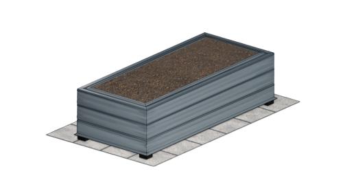 vyvýšený záhon LANITPLAST ARBACH 10040 3-set