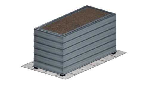 vyvýšený záhon LANITPLAST ARBACH 7040 6-set