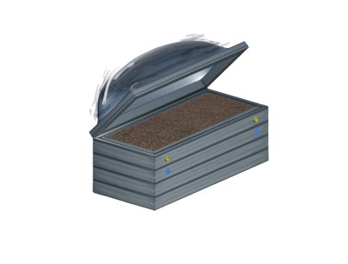 vyvýšený záhon LANITPLAST ARBACH 18080 4-set