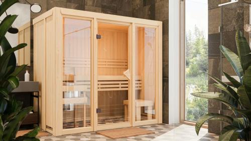 finská sauna KARIBU AVARI 2 (93005)