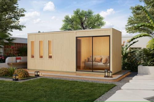 finská sauna KARIBU MONTEREY (34031) natur