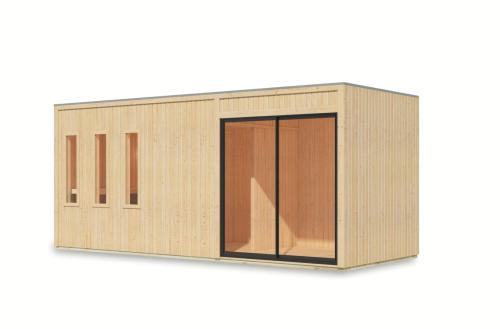 finská sauna KARIBU MONTEREY (34031) natur