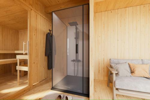 finská sauna KARIBU MONTEREY (34031) natur