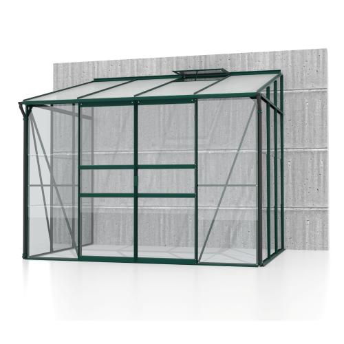 skleník VITAVIA IDA 5200 sklo 3 mm + PC 6 mm zelený