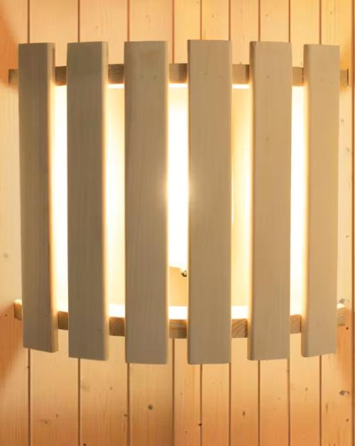 saunové světlo KARIBU MODERN (59853)