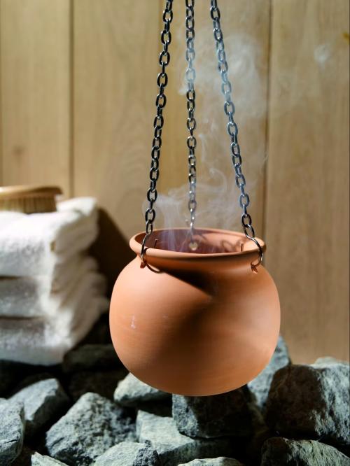 saunová aroma nádoba KARIBU Terracota (46694)